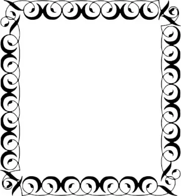 Decorative Border clip art
