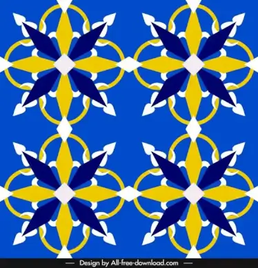 decorative pattern classical european symmetric shape