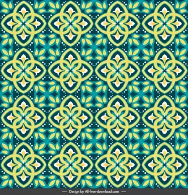 decorative pattern modern repeating symmetrical design