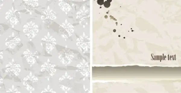 decorative pattern wallpaper background vector