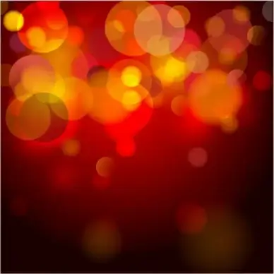 Defocused Christmas Lights