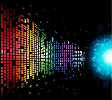 Digital Music Background