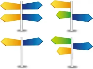 Directional sign