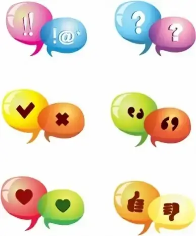 Discussion icons