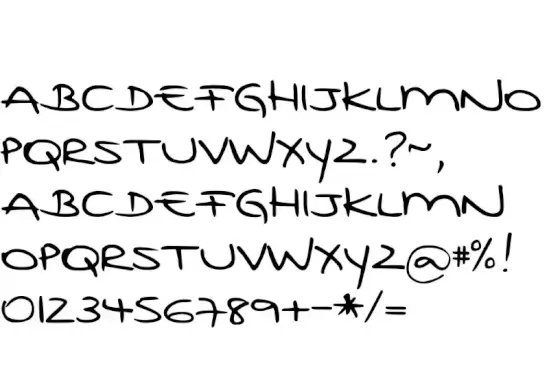DJB Rubia's Tiny Print