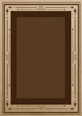 document border design brown arrows classical style