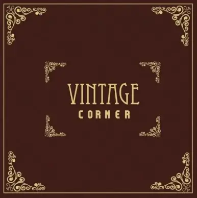 document corner template symmetric curves design