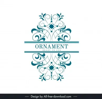 document design elements elegant classical curves symmetry 