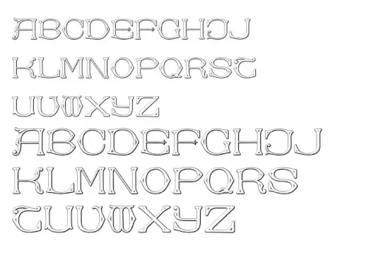 Dolphus-Mieg Alphabet Two