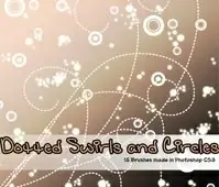 Dotted Swirls and Circles
