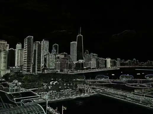 downtown chitown aglow