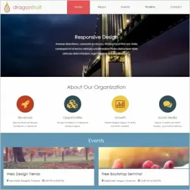 dragonfruit html5 template