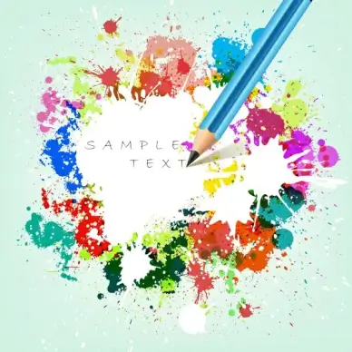 drawing watercolor pencil background