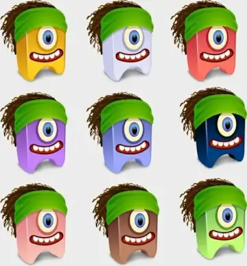 Dreadhead Creatures Icons icons pack