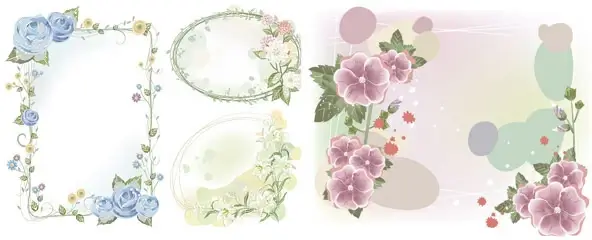 dream flower vector