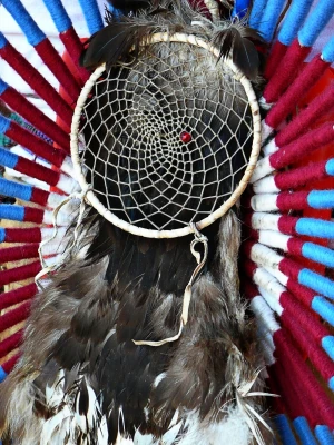 dreamcatcher feather plume