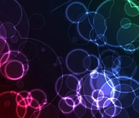 Dreamlike Abstract Color Vector Background