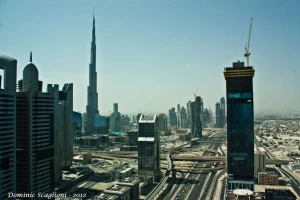 dubai from above