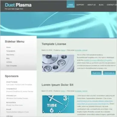 Duet Plasma Template