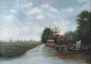 e a sawyer painting art