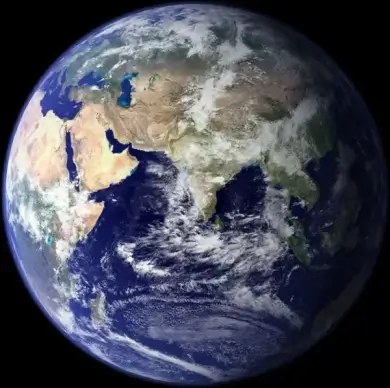 earth blue planet globe