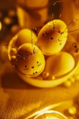 easter backdrop picture cute contrast facial eggs decor