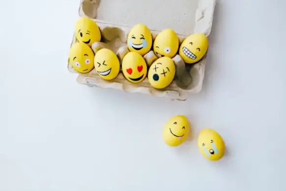 easter backdrop picture funny elegant facial eggs