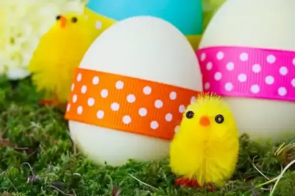 easter chicks and eggs