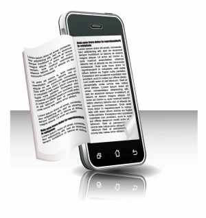 Ebook in smart phone 