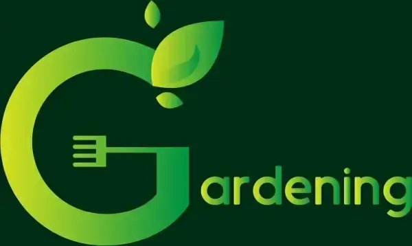 eco gardening background green leaves texts decoration