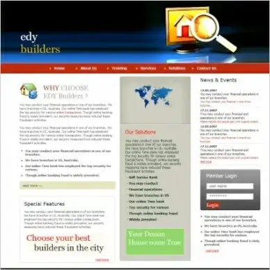 EDY Builders Template