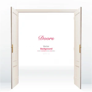 elements of door model backgrounds art vector