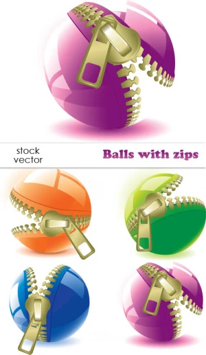 elements of globosity zips vector