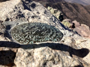 elevation marker at big bend national park texas