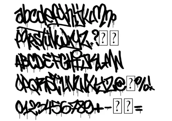 El&Font Urban CalIigraphy