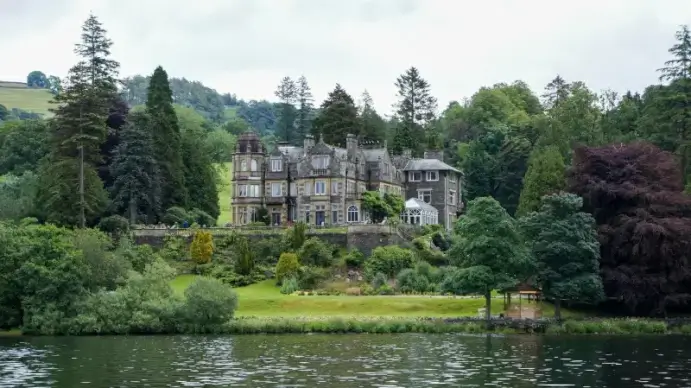 england landscape picture elegant tranquil rural castle