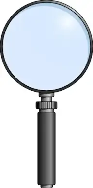 Ernes Lente Magnifying Glass clip art