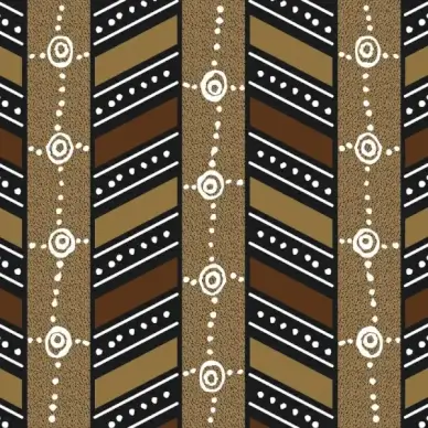 ethnic african pattern hand drawn spots decoration