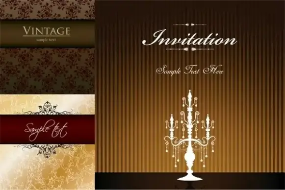 european pattern vector background