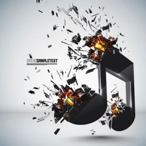 explosiondimensional vector splash notes