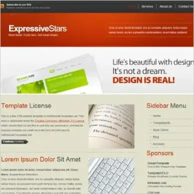 Expressive Stars Template