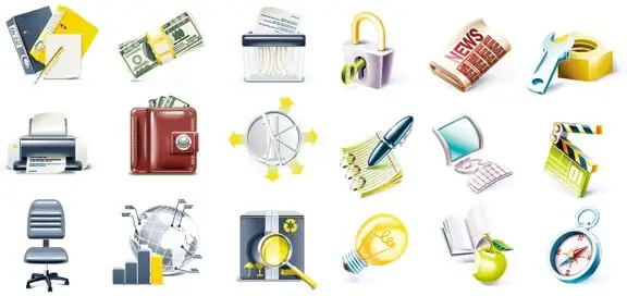 exquisite icon vector