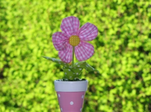 fabric flower arrangement long lasting