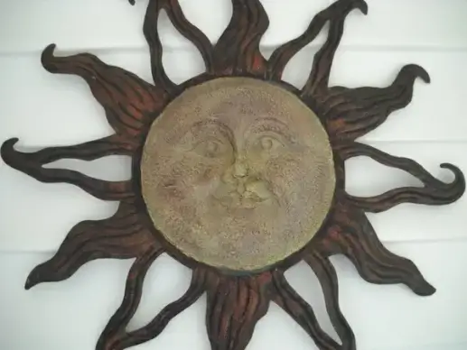 face of the sun