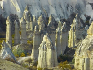 fairy chimneys tufa rock formations
