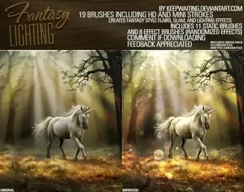 Fantasy Lighting Brushes