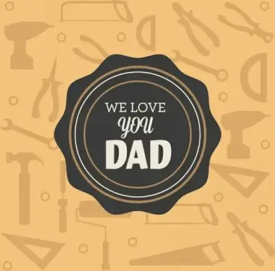 father day backdrop seal decoration vignette tools backdrop