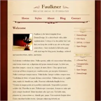 Faulkner Template