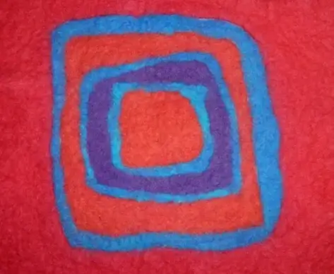 felt children work art