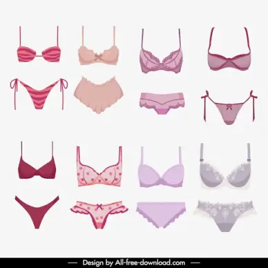 female underwear design templates sexy pairs design 